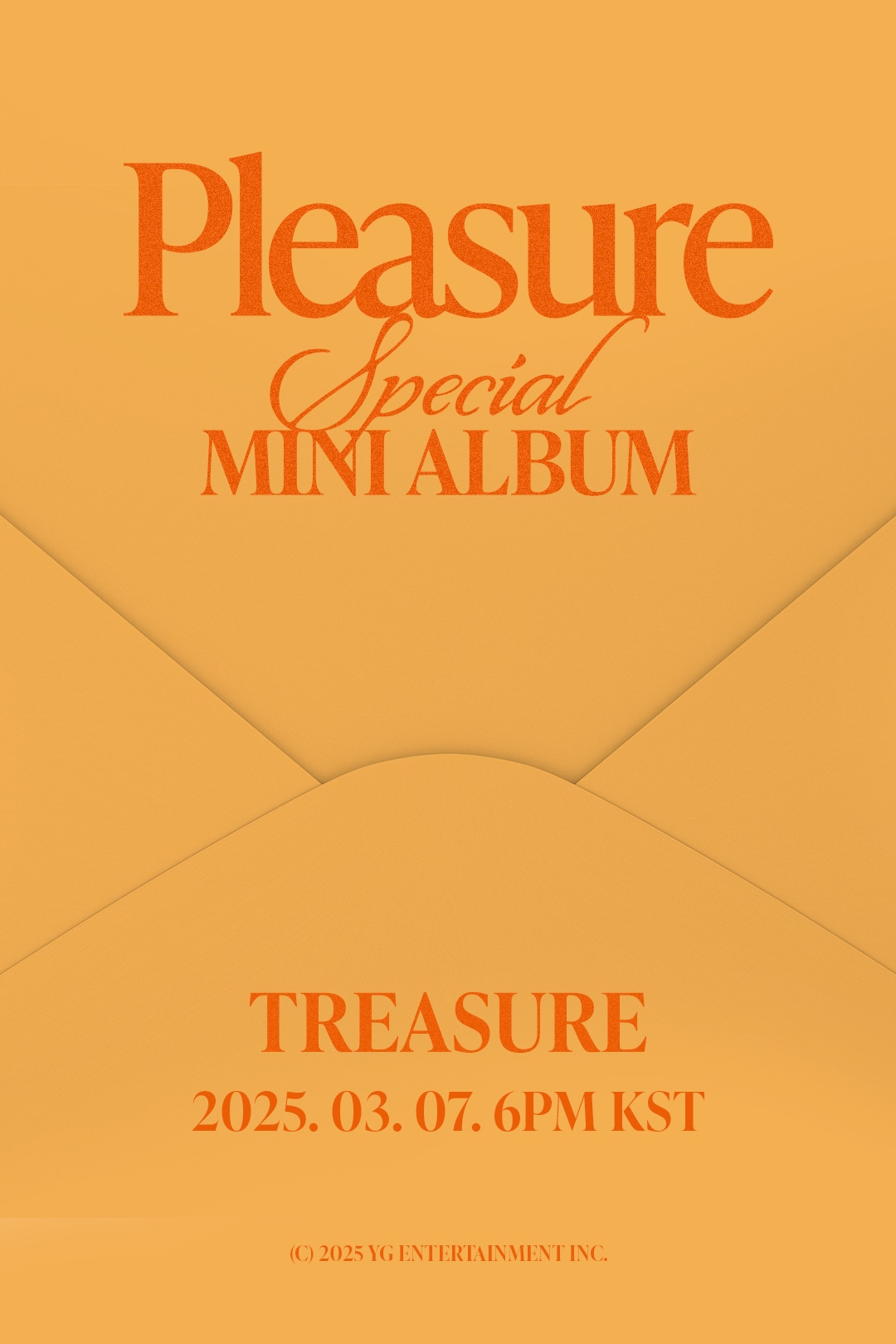 TREASURE「PLEASURE」告知ビジュアル