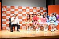 「LIFULL HOME'S 物件鮮度広め隊 就任式」トークショーの様子。