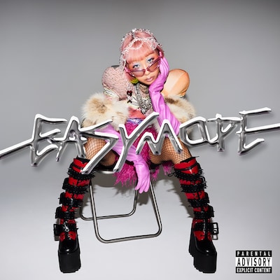 青山テルマ「EASY MODE」配信ジャケット