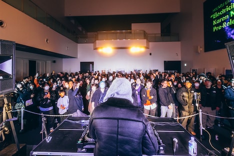 「『宇多田ヒカル"Electricity (Karen Nyame KG Remix)"』 Pre-Release Party」の様子。（Photo by Akitake Kuwabara）