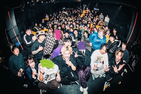 Yobahi「Yobahi 1st E.P.『ツララ』東名阪&岐阜リリースツアー」岐阜・yanagase ants公演の様子。(Photo by Inokoshi Zenta)