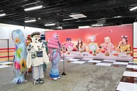 ポップアップイベント「マクドナルド GALAXY（ギャラクシー）展」の展示物。