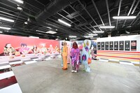 ポップアップイベント「マクドナルド GALAXY（ギャラクシー）展」の展示物。