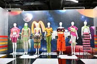 ポップアップイベント「マクドナルド GALAXY（ギャラクシー）展」の展示物。