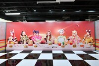 ポップアップイベント「マクドナルド GALAXY（ギャラクシー）展」の様子。