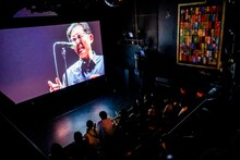 「向井秀徳と見る、MATSURI SESSION AT BUDOKAN 試写会」の会場の様子。