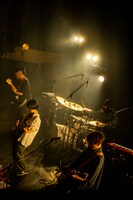 橋本絵莉子のライブの様子。