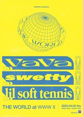 VaVa、swetty、lil soft tennisがWWW Xで競演