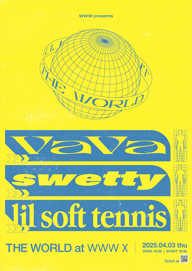 「WWW presents THE WORLD」フライヤー