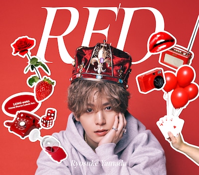 山田涼介「RED」Deep RED盤ジャケット