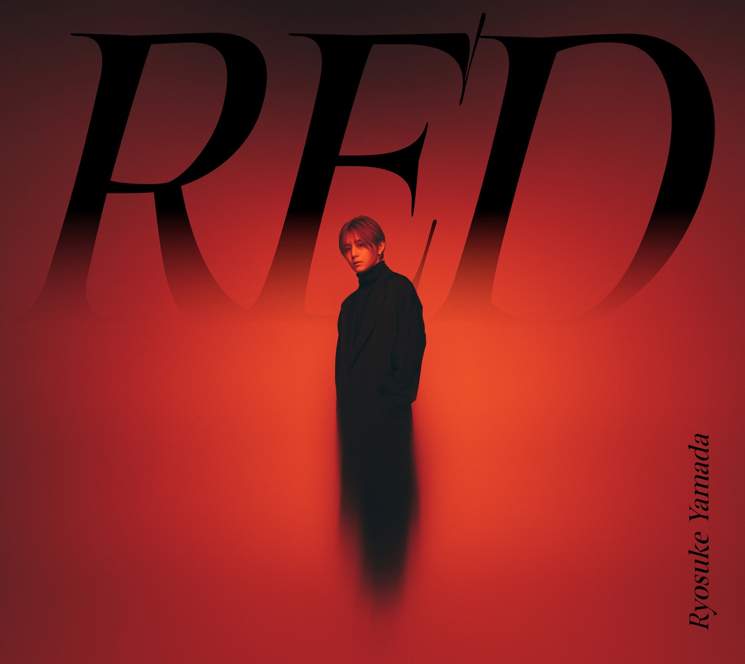 山田涼介「RED」初回限定盤1ジャケット