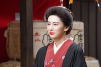 ドラマ「花のれん」に出演する北川景子。©テレビ朝日