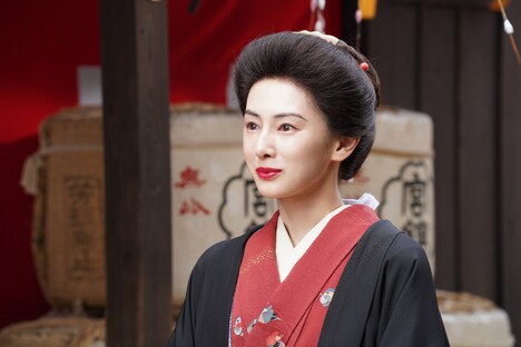 ドラマ「花のれん」に出演する北川景子。©テレビ朝日