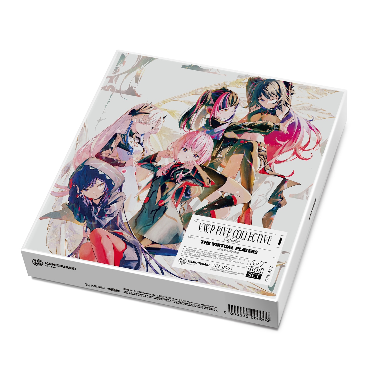 V.W.P FIVE COLLECTIVE 神椿アナログレコード 幸祜 VPK】FIVE COLLECTIVE（Vinyl Edition）／THE VIRTUAL PLAYERS