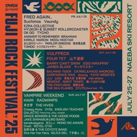 「FUJI ROCK FESTIVAL '25」出演者