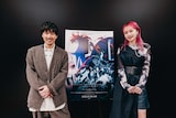 澤野弘之とLiSA。