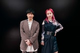 澤野弘之とLiSA。