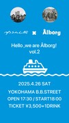 「Hello, we are Ålborg! vol.2」告知ビジュアル