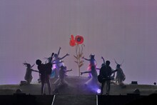 「YUZU ARENA TOUR 2024-2025 図鑑 Supported by NISSAN SAKURA」神奈川・横浜アリーナ公演の様子。©SENHA