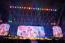 「YUZU ARENA TOUR 2024-2025 図鑑 Supported by NISSAN SAKURA」神奈川・横浜アリーナ公演の様子。©SENHA