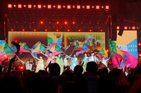 「YUZU ARENA TOUR 2024-2025 図鑑 Supported by NISSAN SAKURA」神奈川・横浜アリーナ公演の様子。©SENHA