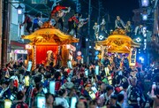 藤枝大祭りの様子。（提供：藤枝大祭り写真コンクール [藤枝大祭連合会] / 手塚光次「活気に満ちて」）