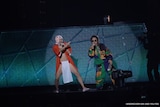 C&Kのパフォーマンスの様子。