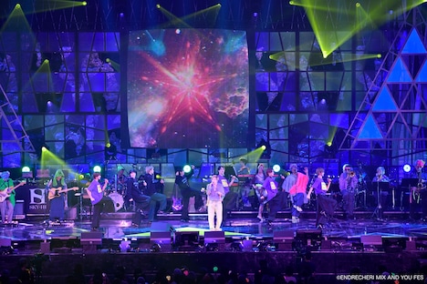 「ENDRECHERI MIX AND YOU FES」の様子。