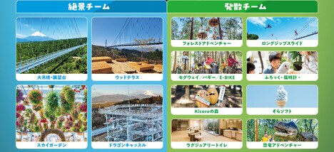 「絶景と発散。聡選挙」の投票対象になる12個の体験。
