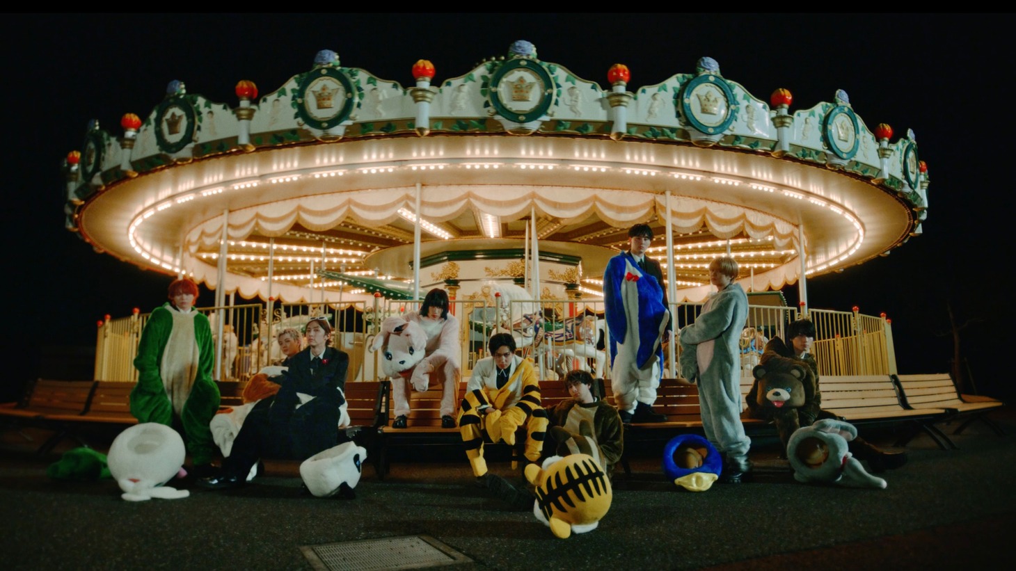 SUPER★DRAGON「Dreamland」ミュージックビデオより。