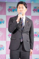 株式会社タカラトミーアーツ代表取締役社長の近藤歳久氏。