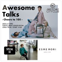 「Awesome Talks ～Cheers to 10!!～」告知画像