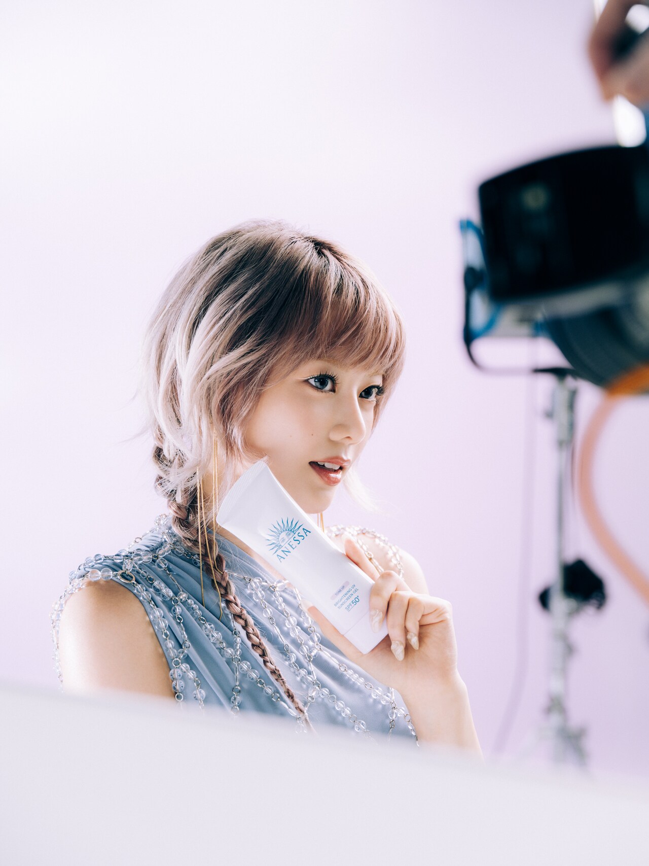 HINATA（XG） - XGがアネッサのブランドミューズ就任、太陽の下で「IS