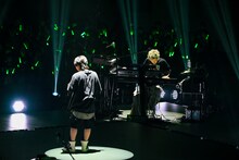 左からGeroとパスタ（Key）。