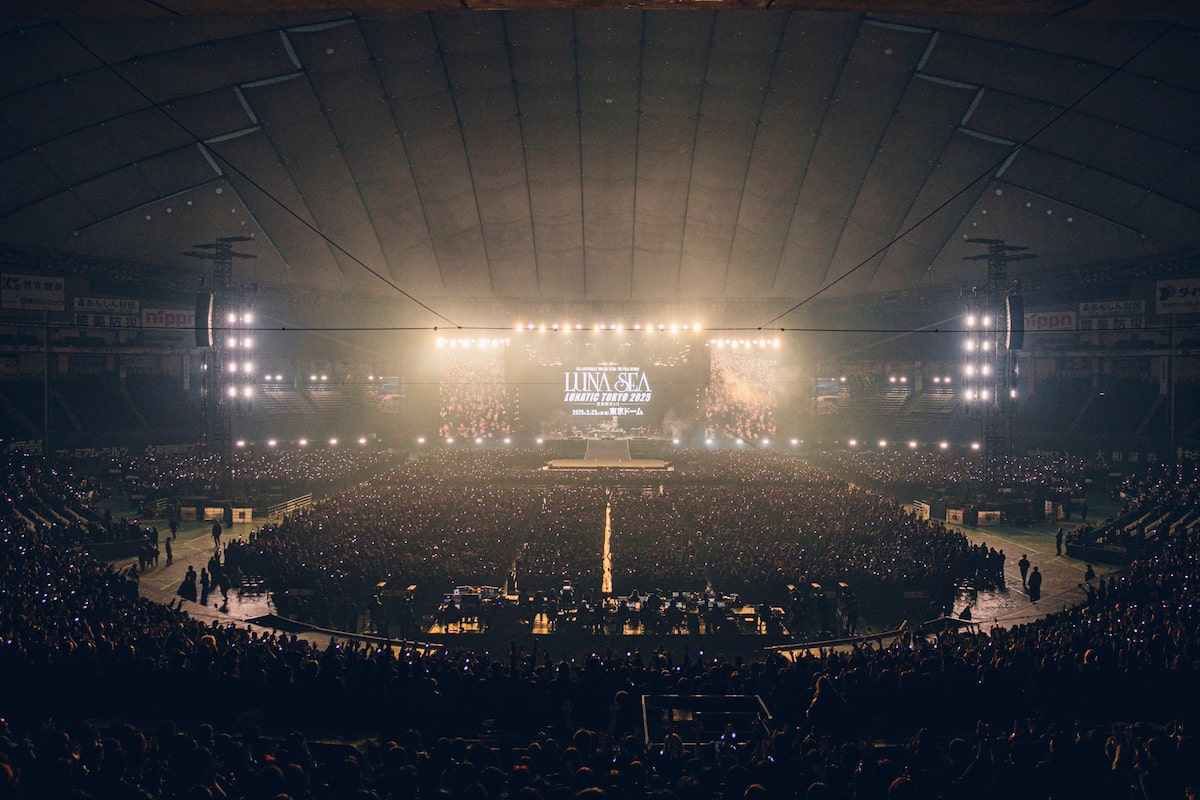 LUNA SEA「LUNATIC TOKYO 2025-黒服限定GIG-」の様子。 [画像 