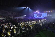 「≒JOY 3rd ANNIVERSARY PREMIUM CONCERT」の様子。©YOANI