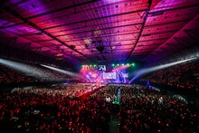 THE RAMPAGE「LIVE TOUR 2025 "PRIMAL SPIDER"」初日公演の様子。（撮影：高田梓）