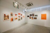 「視点と始点」展示スペースの様子。