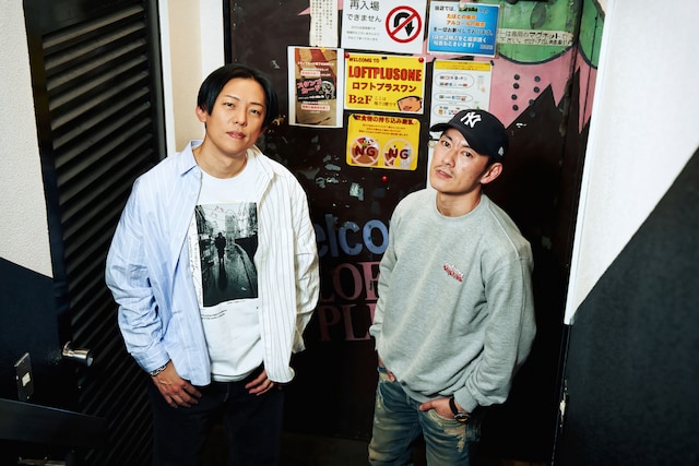 左からKEN THE 390、般若。