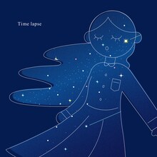 こっちのけんと「Time lapse（feat. Yella.E）」ジャケット ©blowout Music Labels