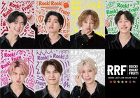 THE SUPER FRUIT「ROCK! ROCK! FRUIT! -インディーズラストライブハウスTOUR-」告知ビジュアル