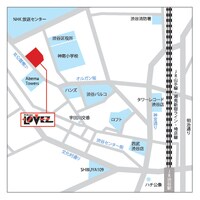 「Shibuya LOVEZ」地図