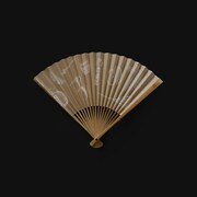 和紙の京扇子（7700円）