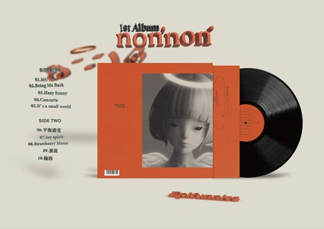 Epifunnies「non'non'」アナログ盤展開図