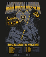 「MAN WITH A MISSION‘HOWLING ACROSS THE WORLD’UK/EU TOUR 2025」告知画像
