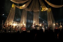 「ホールツアー2025 Quruli Voyage ～くるりと弦楽四重奏～」東京公演の様子。（撮影：山本光恵）