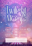 「Palette Parade全国ツアー 2025『Twilight Magic』」ビジュアル