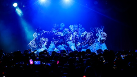 「JO1 WORLD TOUR JO1DER SHOW 2025 ‘WHEREVER WE ARE’」アメリカ公演の様子。 ©LAPONE ENTERTAINMENT