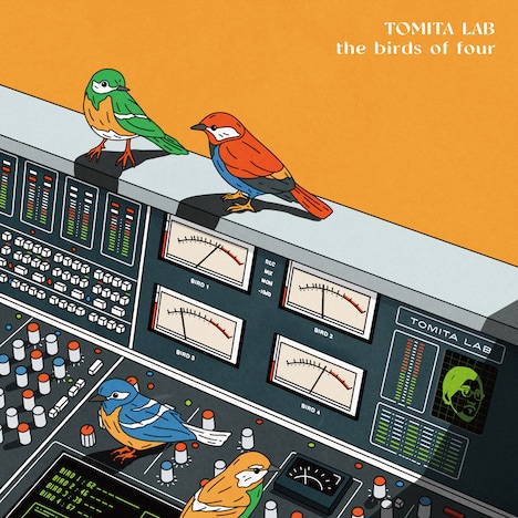 冨田ラボ「the birds of four」配信ジャケット