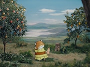 「クラフトボス 世界のTEA」Web CM「ハムスティータイム」より。